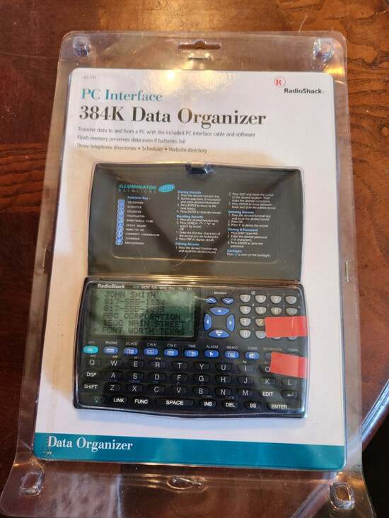 Radio Shack | Other | Radioshack 384k Pc Interface Data Organizer Model ...